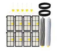Dust Box Hepa Filter Main Side Brushes ,Compatible for iRobot Roomba ,800 805 806 850 860 864 865 866 870 871 875 880 885 960 964 966 970 975(B)