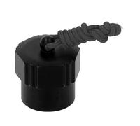 Dust Cap Aluminium Alliage, Universel, Fileté 1er Étage, Protection Anti - poussière pour Détendeur Plongée - Étanche, Durable, Sécurisé, Utilisation Sous - marine (Noire)