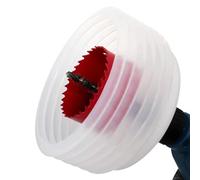 Dust Collector, Drill Attachment, 2.76x4.92in Hole Saw, Scalable Design, Dustproof Hood for Electric Hammer, Ash Control, Professional Projects, Technical Work, Clean Drilling, Job Site