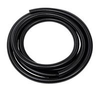 DUST COMMANDER H32-2.5M - Tuyau annelé souple d'aspiration noir | diamètre 32mm | longueur 2.5M | compatible avec embouts GC32 et GC32-eco | made in Germany (250, Centimètres)