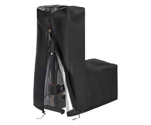 Dust Cover for Elliptical - 210D Silver-Coated Oxford Cloth 87x51x153cm | Water Resistant, Windproof, Dust-Proof Outdoor Elliptical Machine Cover for Exercise Equipment Protection