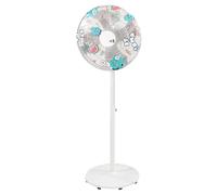 Dust Cover for Fan, Foldable Rustproof Waterproof Protector with Secure Drawstring, Standing Fan Dustproof Replacement Cover for Indoor Bedroom Living Room Office Apartment and Seasonal Storage Use
