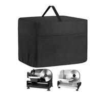 Dust Cover For Meat Slicer - Waterproof 600D Oxford Cloth Cover 39.8x29x29cm | Dust-Proof, Splash-Proof Kitchen Appliance Protector And Organizer Bag For Food Slicers