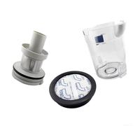 Dust Cup Filter Set for pour eureka NEC280 Cordless Vacuum Dust | Includes dust cup, internal filter, external filter, pour perfect fit for NEC280 series, restores suction power