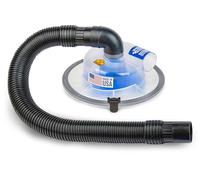 Dust Deputy Low-Pro Plus Kit séparateur de poussière pour aspirateurs secs et humides - Adaptateur de 6,3 cm et tuyau de 91 cm - Convient aux seaux standard de 15 gallons, fabriqué aux États-Unis