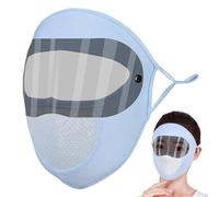 Dust Face Cover - Sun 27x22x6cm, Breathable Polyester | Windproof Head Wrap, Lightweight Protection For Cycling Hiking Scenarios Professional Grade Long Lasting High Strength Outdoor Sports Appar