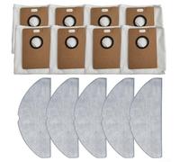 Dust Living Lot d'accessoires essentiels avec serpillères et sacs à poussière pour aspirateur Lydsto R1 Edge