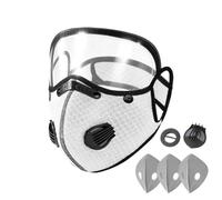 Dust Masque for Sanding Face Carbon Filter Cover with Adjustable Goggles