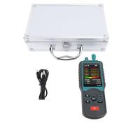 Dust Particle Counter 0.3 0.5 1.0 3.0 5.0 10μm PM2.5 PM10 Multi Functional Handheld Air Tester for Industrial Indoor Air Quality Monitoring ABS Material