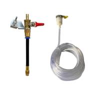 Dust Remover Water Sprayer for Cutting Machine Fits for Angle Grinder | Durable brass and metal misting system designed for stone cutting, compatible with angle grinders B