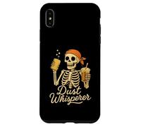 Dust Whisperer Squelette de Nettoyage drôle d'équipage de Travail Vie Humour Coque pour iPhone XS Max