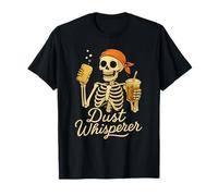 Dust Whisperer Squelette de Nettoyage drôle d'équipage de Travail Vie Humour T-Shirt