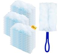 Duster - 30 têtes de Brosse électrostatique de Remplacement compatibles avec Swiffer Duster - Tampons à poussière jetables pour l'électronique, Les Meubles, Les Stores et Les Ventilateurs de Plafond