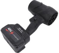 Duster ?lectrique ABS puissant turbofan rechargeable sans fil portable -Jet -souffleur pour clavier domestique camping noir