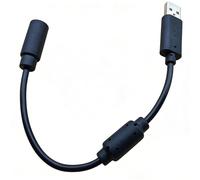 DUSTEWQ Câble USB de rechange compatible avec Logitech G27 G29 G920 G923 Driving Force, Guitar Hero et Xbox USB, Thrustmaster Ferrari 458 Spider Racing Wheel Cord (25 cm)