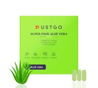 DUSTGO Pastilles Détergent Multi-Machines Aloe Vera - Shampouineuse, Aspirateur et Robot Laveur, Lave-Linge - 15 Pastilles Concentrées, Peu Moussant, Sols et Textiles