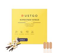 DUSTGO Pastilles Détergent Multi-Machines Vanille - Shampouineuse, Aspirateur et Robot Laveur, Lave-Linge - 15 Pastilles Concentrées, Peu Moussant, Sols et Textiles