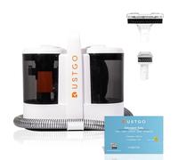 DUSTGO - Shampouineuse Canapé Tissu, Nettoyeur pour Tapis & Moquettes, Moteur 600W, Compact et Portable, Nettoyeur Voiture, Réservoir Amovible, Pour Meubles, Escaliers, Tissus d’Ameublement