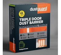 dustguard Barrière anti-poussière triple porte (215 cm H x 200 cm l)