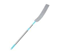 Dusting Brush | Extendable Long Handle Cleaning Tools Flat Duster For Under Appliances Home Ceiling Fan Floor Window Wall Furniture Refrigerator Couch Bed Crevice Tight Spaces