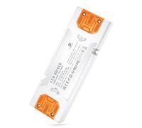 DUSTKEC Transformateur 220V 24V 2,5A d'Alimentation LED 60W, Transfo Driver de Tension Constante, AC à DC Convertisseur pour Ruban Bandes Spot Ampoules Lampes