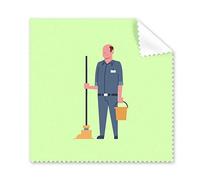 Dustman Janitor Binman Seiketsu Lot de 5 chiffons de nettoyage pour écran de téléphone et lunettes