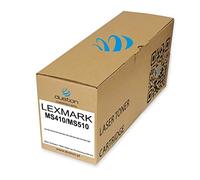 duston 50F2X00, 502X Noir Toner Compatible avec Lexmark MS410d MS410dn MS510dn MS610de MS610dn MS610dte