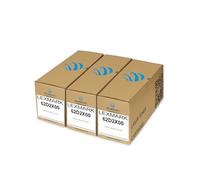 duston Lot de 3 toners noirs 62D2X00, 622X compatibles avec Lexmark MX710 MX810 MX811 MX711 MX812