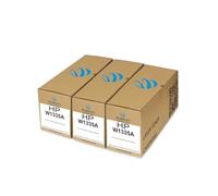 duston W1335A 335A Lot de 3 toners noirs compatibles avec HP M438 M442 M443