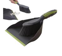 Dustpan & Brush Set Petit Balai et Tissus Set - Garderobe Trash Cleaning Kit | Petit Poêle à Poussière Multifonctionnel et Ensemble de Brosse, Outil de Nettoyage pour Famille
