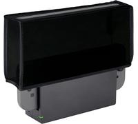 Dustproof Cover for Switch/Switch OLED,Protective Case for Nintendo Dock,Anti-Scratch Cover Waterproof Transparent & Black Trim