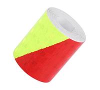 Dustracablement Facile à Installer Un Autocollant pour Le Corps, du Ruban Réfléchissant, pour Un Véhicule de Voiture à la Maison (Jaune + Twill Rouge)