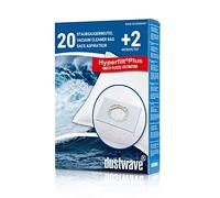 Dustwave® 20 Sac d'aspirateur pour Miele Cat & Dog 5000 Plus, Complete C3 Celebration, Complete C3 EcoLine, Complete C3 Silence - très efficace avec fermeture hygiénique & Microfiltre - Made in Germany
