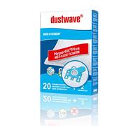 Dustwave® 20 Sac d'aspirateur pour Miele Typ F/J/M, S4 Ecoline, S5 Ecoline, Tango, Tango plus, S251 - très efficace avec fermeture hygiénique & Microfiltre - Made in Germany