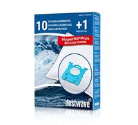 Dustwave® Lot de 10 sacs d'aspirateur pour AEG AVQ 2132 Viva Quickstop - Très efficaces avec fermeture hygiénique - Fabriqué en Allemagne