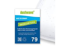 Dustwave® Lot de 10 sacs d'aspirateur pour aspirateur traîneau Calor - Opus 1200 - Fabriqué en Allemagne - Avec micro-filtre inclus