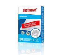 Dustwave® Lot de 20 sacs d'aspirateur de qualité supérieure pour Bosch - Alpha 27 / Non tissé spécial pour les personnes allergiques - Sacs filtrants de marque « MicrofiltPlus® » fabriqués en
