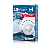 Dustwave® Lot de 40 sacs d'aspirateur pour Hoover H 75 / H75 - Hautement efficaces, multicouches en microfibre non-tissée avec fermeture hygiénique - Fabriqués en Allemagne