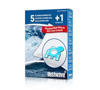 Dustwave® Lot de 5 sacs d'aspirateur pour Miele Compact C2 Silence EcoLine - Microfibre non-tissée multicouche avec fermeture hygiénique - Fabriqué en Allemagne