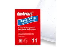 Dustwave® Marken10 Sacs d'aspirateur pour AEG AEQ 15 Equipt, VX4-1-CB-P, VX6-1-EB-E de la marque Dustwave® Lot de 10 sacs d'aspirateur fabriqués en Allemagne + micro filtre