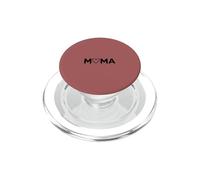 Dusty Rose - Inscription « Mama Heart » Minimaliste PopSockets PopGrip pour MagSafe