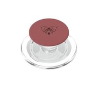 Dusty Rose - Mama Heart Hands Minimalist Line Art Mother PopSockets PopGrip pour MagSafe