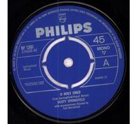 Dusty Springfield O Holy Child/Jingle Bells 7" Philips BF1381 EX/VG 1964 picture sleeve, b-side by Springfields