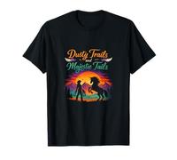 Dusty Trails et Majestic Tails Unicorn Wrangler T-Shirt