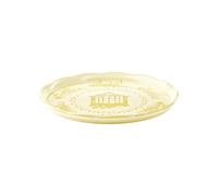 Dusty yellow GRAND PLATEAU ROND "JOSEPHINE"
