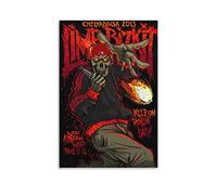 DUSUL Shvieiart Poster musical en métal Limp Bizkit pour chambre - Art mural esthétique - 20 x 30 cm