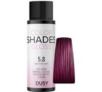 Dusy Color Shades 5.8 - Brun clair et violet - 60 ml - Rafraîchit la couleur des cheveux existants - Coloration gel crème sans ammoniaque