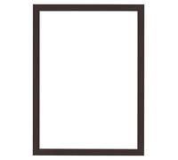 Dutch Frame Factory - Cadre photo 50x70 cm Chêne Foncé - MDF | Verre acrylique antireflet, Montage mural, Convient aux photos, affiches ou puzzles, Made in Holland