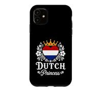 Dutch Princess Netherlands Flag Proud Dutch Girl Coque pour iPhone 11