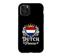 Dutch Princess Netherlands Flag Proud Dutch Girl Coque pour iPhone 11 Pro